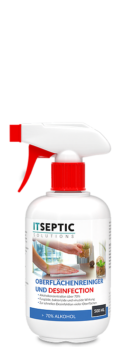 ITSEPTIC Alkoholische Oberflächendesinfektion (500 ml)