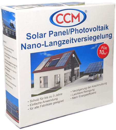 CCM Solarpanel Nano-Langzeitversiegelung