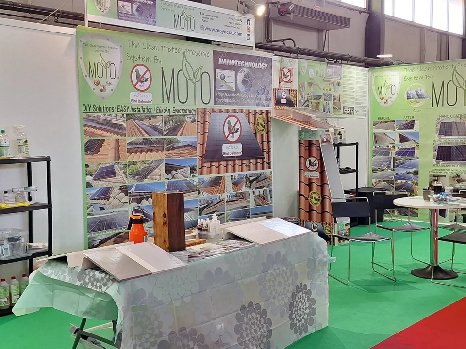 MOYO präsentiert CCM-Produkte auf der Messe Idaniki Katikia 2025 in Zypern